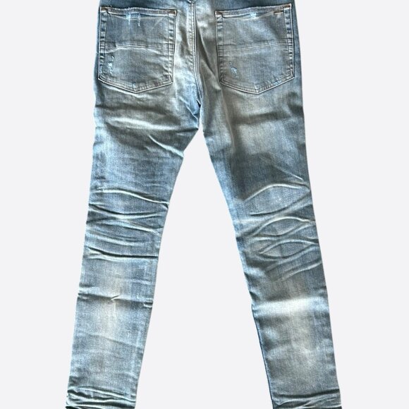 Amiri Clay Indigo Thrasher Plus Jeans - Picture 2 of 4